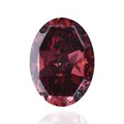 Красный бриллиант с коричневато-красным цветом