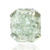 Зеленый бриллиант с легким зеленым цветом