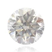 Бриллиант с очень легким серым оттенком